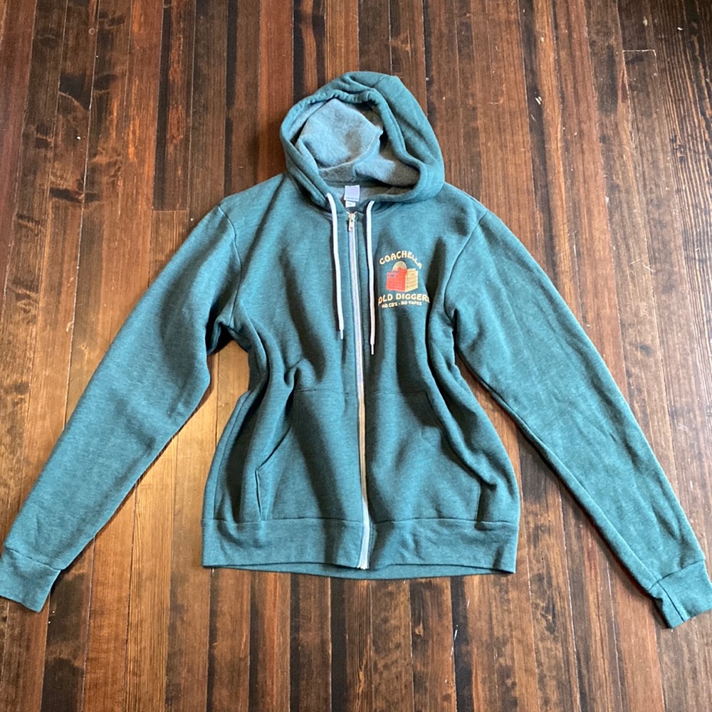 Coachella 2017 Zip Hoodie "Gold Diggers"